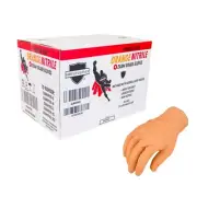 5 Mil Full Latex Free Orange Nitrile Powder Free Disposable Gloves 1000 Pcs XL