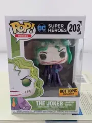 Funko Pop DC Super Heroes The Joker Hot Topic Exclusive #203