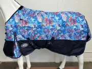 AXIOM 1800D BALLISTIC WATERPROOF CLASSIC PAISLEY 100g HORSE RUG - 5' 9