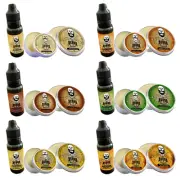 3pcs Beard Oil&Moustache Wax&Beard Balm Mens Beard Grooming Care Kit 6 Fragrance