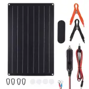20W/30W 12V Car Boat Solar Battery Trickle Charger Maintainer with Controller