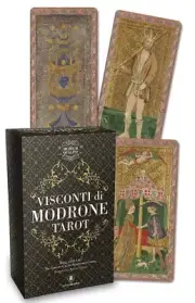VISCONTI DI MODRONE TAROT KIT Deck Card Book Set pagan wicca witch large cards
