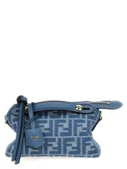 [Fendi] Fendi-By The Way Soft Mini Borse A Mano Celeste-Donna OS