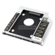 SATA 2nd HDD SSD Opitcal bay Caddy Adapter for 2009 2010 2011 2012 MacBook Pro