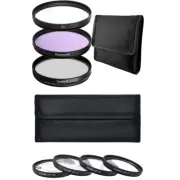 62mm Filter Set 62mm Close Up Set for DSLR Cameras Camcorder Lens