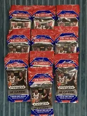 (10) 2020 Prizm Draft Hangers Possible LaMelo Ball, Anthony Edwards Etc Lakers