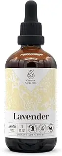 Lavender Alcohol-Free Natural Tincture Extract, Immune System Booster, Liquid Drops Made from 100% (4 fl oz)
