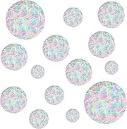 52PCS Anti-Collision Window Stickers for Birds, Window Strike Prevention Stickers Rainbow Alert Decals Clings to Prevent Bird Strikes, Prism for Suncatcher Sticker to Protect Birds Against Glass