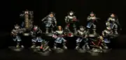 Kill Team: Imperial Navy Breachers painted Warhammer 40k Astra Militarum
