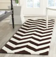 Safavieh Chatham BROWN / IVORY 2'-3" X 7' Runner - CHT715K-27
