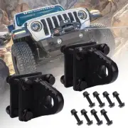 2 Pack D-Ring Shackles Mount Bracket with Backer Plate, D Ring Shackle Bracke...