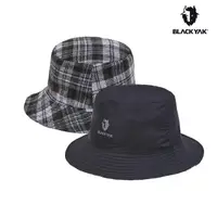 在飛比找momo購物網優惠-【BLACK YAK】格紋雙面戴漁夫帽[米白/黑色]CB2N