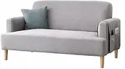 Sofas and Couches Fabric Sofa Modern Small Apartment Double Fabric Sofa Nordic Living Room Simple Small Sofa Furniture for Living Room Corner Chair Bedroom Salon Office (Color : B)
