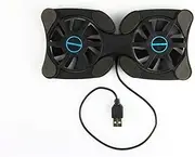 Laptop Cooler Foldable USB Laptop Cooling Pads with Double Fans Mini Octopus Notebook Cooler Cooling Pad for 7-15 Inch Notebook Laptop Laptop Cooler Stand