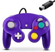 Wii GameCube Style Game Controller Purple