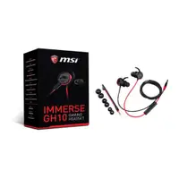 在飛比找蝦皮商城優惠-MSI IMMERSE GH10 耳塞式 電競耳機