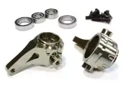 CNC Machined Steering Blocks for Tamiya Scale Off-Road CC01 (Req. #C25987)