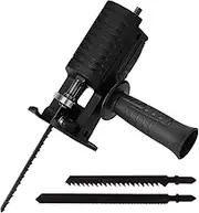 Electric Drill Modified Electric Saw, Reciprocating Saw Household Saber Power To Jig Portable Woodworking Cutting Tool With Cordless Adapter Set Hand Wood Metal Cutter Attachment (5 PCS)