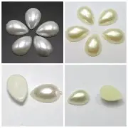 Tear Drop Half Pearl Bead 6x8mm 6x8mm 10x14mm13X18mm FlatBack Cabochon Scrapbook
