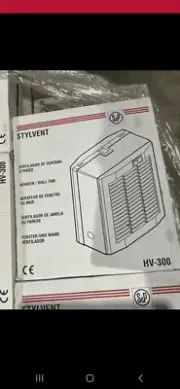 HV-300 AE – STYLVENT WALL & WINDOW FAN – SOLER & PALAU