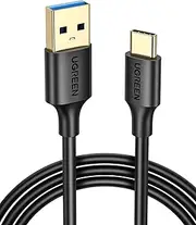 UGREEN USB A to USB C Cable, Type C to USB 3.0 5Gbps Data Transfer Fast Charging Cord for iPhone 16 Pro Max 16 Pro 16 Plus 16 15, Galaxy S24 S23 S22 S21, PS5 Controller, 1M