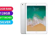 Apple iPad 6 9.7" Cellular (128GB, Silver) - Grade (Excellent)