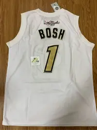 在飛比找Yahoo!奇摩拍賣優惠-2012NBA熱火冠軍簽名球衣1號BOSH