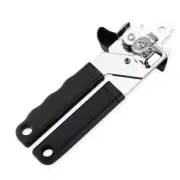 Heavy Duty Iron Tin Can Opener Cutter Comfort Handle Grip Stainless Steel4089
