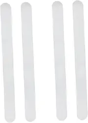 MOBUTOFU 4 Pcs Tennis Racket Transparent Tape Tennis Racket Grip Tape Protective Racquet Guard Accessories Racquet Supplies TPU