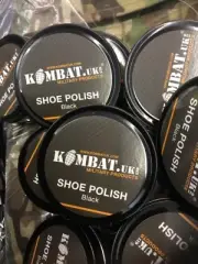 BLACK BOOT POLISH Military Army Cadet High Gloss Parade Shoe Shine Shiny Noir