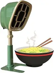 Mini Desktop Range Hood Cooker Hood,​Portable Household Extractor Hood,66° Adjustable,6-Segment Height Adjustment,3200 RPM Range ​Hood Easy to Clean,for Home Kitchen Hot Pot BBQ,Green