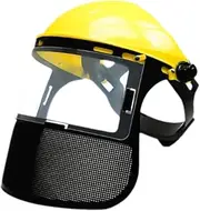 Generic Face Shield Mask Protective Gear Breathable Professional Anti Splash Mask Face Cover for Gardening Trimming Work Farm Outdoor, Yellow