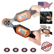 Portable 3/8-Inch Digital Torque Wrench - 60 Nm Precision Tool for Bikes & Cars
