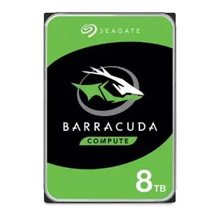 希捷新梭魚 Seagate BarraCuda 8TB 3.5吋 桌上型硬碟 (ST8000DM004)