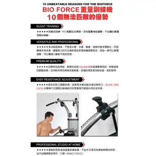 【BLADEZ】BF1 BIO FORCE氣壓滑輪多功能重量訓練機（到府安裝／保固一年）