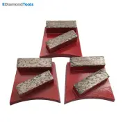 Concrete Grinding Discs for Fast Change Grinders #120/150 Grit Medium Bond 3 pcs