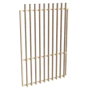 ProtectorAl 800-1200W x 1800H Primrose Aluminium Radiator Pool Gate