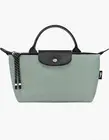 Longchamp Large Le Pliage Energy Recycled Canvas Cosmetics Case Color Vervain