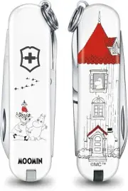 Victorinox Classic SD Moomin Swiss made multi-tool with 7 functions Moomin House