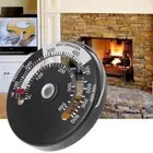 Stove Thermometer Gauge For Fireplace Wood Burner Pipe.m Flue Log UKE. Heat S4I9