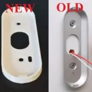White WIRED Google Nest Hello Smart Home Video Doorbell Backplate Replacement