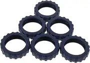 [OATIPHO] Protective Suitcase Wheel Covers Set Noise Reduction Pads for Luggage Easy to Install for Home Travel