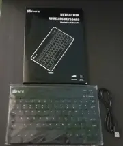 Fintie 10 Inch Bluetooth Wireless Rechargeable Keyboard