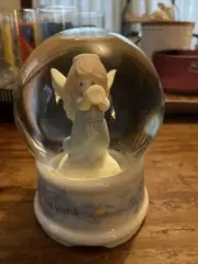 Joy To The World Precious Moments Porcelain Snow globe