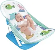 Foldable Toddler Bather - Portable Babies Shower Seat, Folding Sink Bathtub Bath Rack | Compact 3 Reclining Position Adjustable Toddler Bather Shower Bath Support for Small Spaces Travel, 60x33x35cm