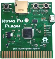 Kung Fu Flash PCB Cartridge for Commodore 64