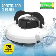 IPX8 Robot Pool Cleaner Robotic Vacuum Automatic Swimming Ground Cordless