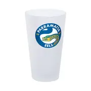 Parramatta Eels NRL FROSTED Conical Glass 450ml
