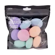 OXX Cosmetics 10 Pack Macaron Shape Sponge