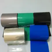 110mm wide PVC heat shrinkable tubing Φ70mm Diameter shrink tube battery wrap 2M
